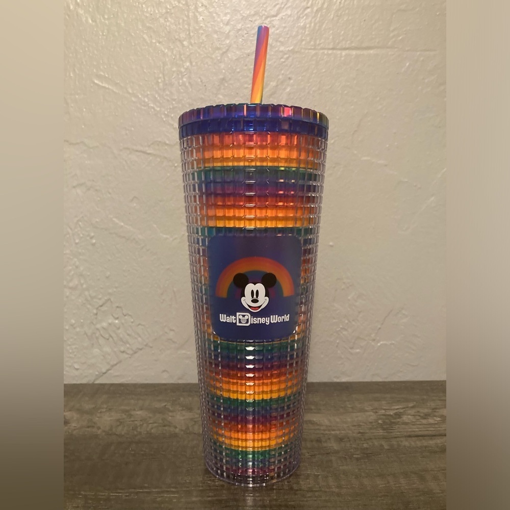 Walt Disney World Starbucks colorful tumbler